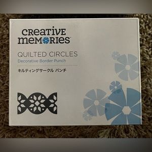 Creative Memories Border Punch - Quilted Circles